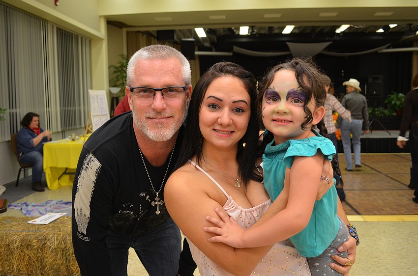Ken Foote, Josehpine Lisi and Natalia Foote