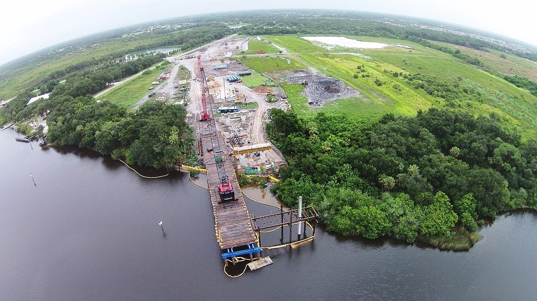 Fort Hamer Bridge begins to take shape | Your Observer