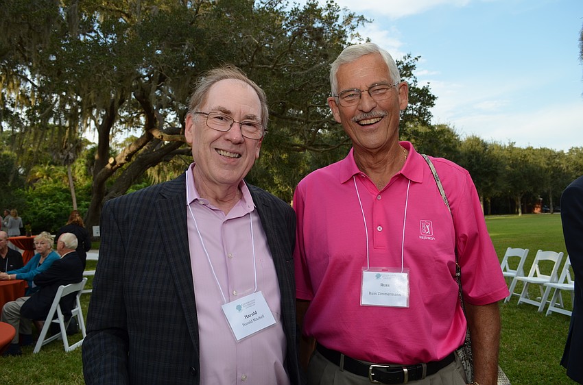 Harold Mitchell and Russ Zimmermann