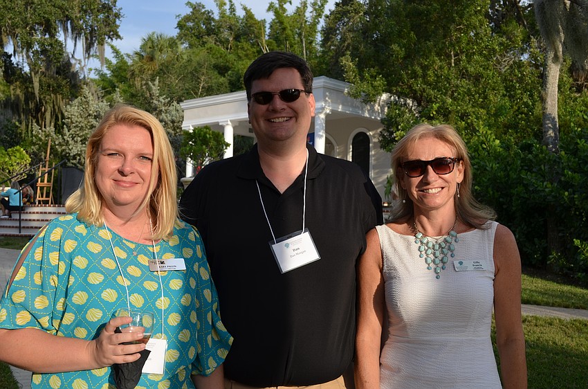 Kara Pallin, Dan Morgan and Gilly Francis