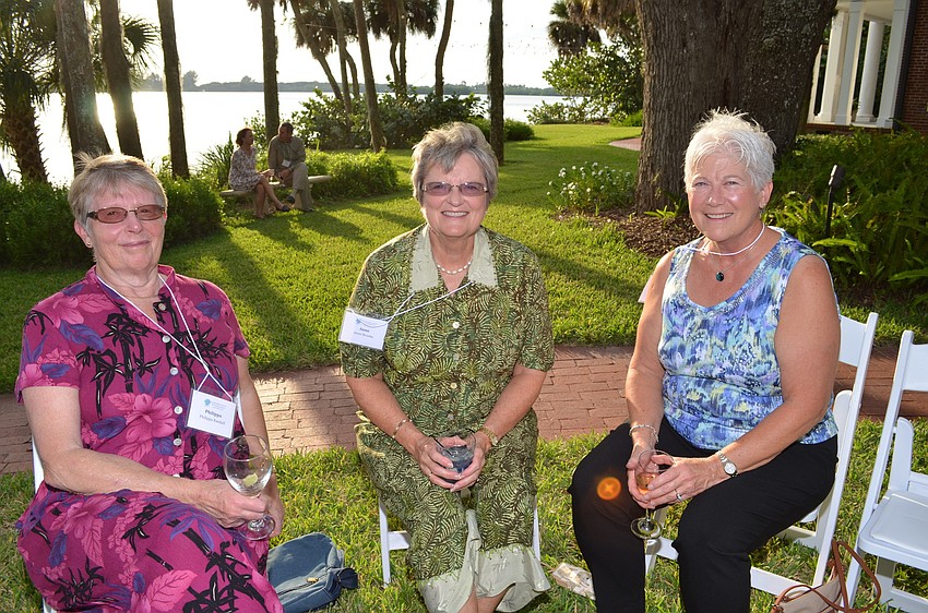 Philippa Randal, Anne Brooks and Barb Males