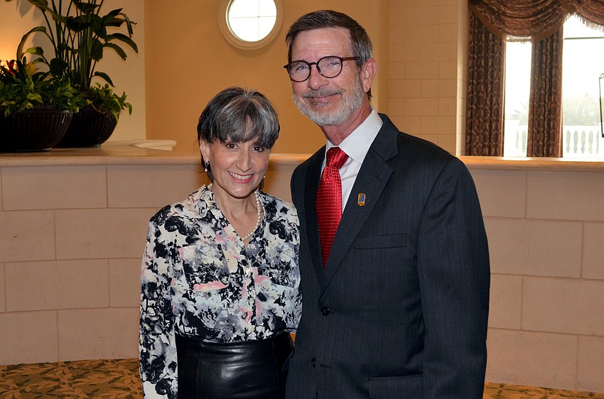 Ruth Williams and 2015 Archangel Award Recipient Bob Rosinsky