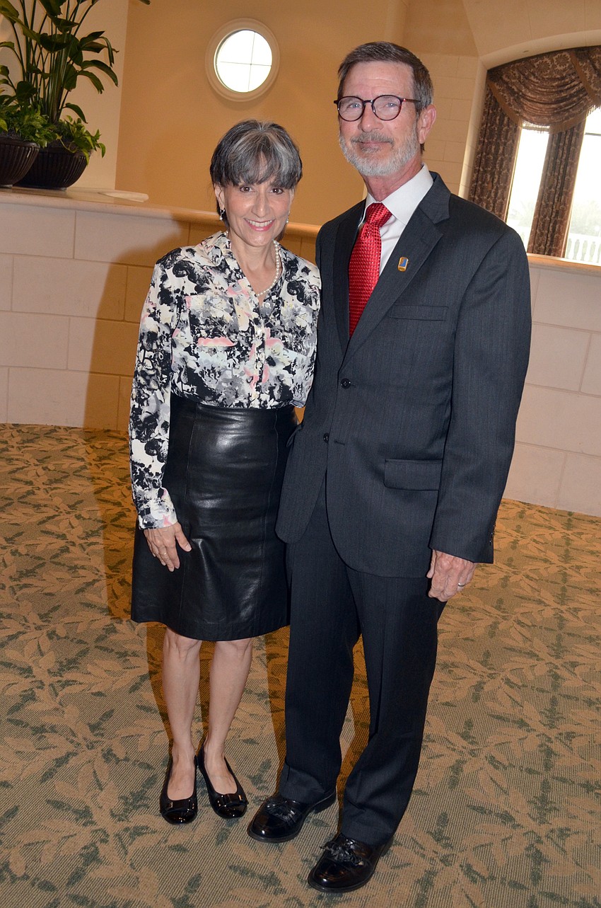 Ruth Williams and 2015 Archangel Award Recipient Bob Rosinsky