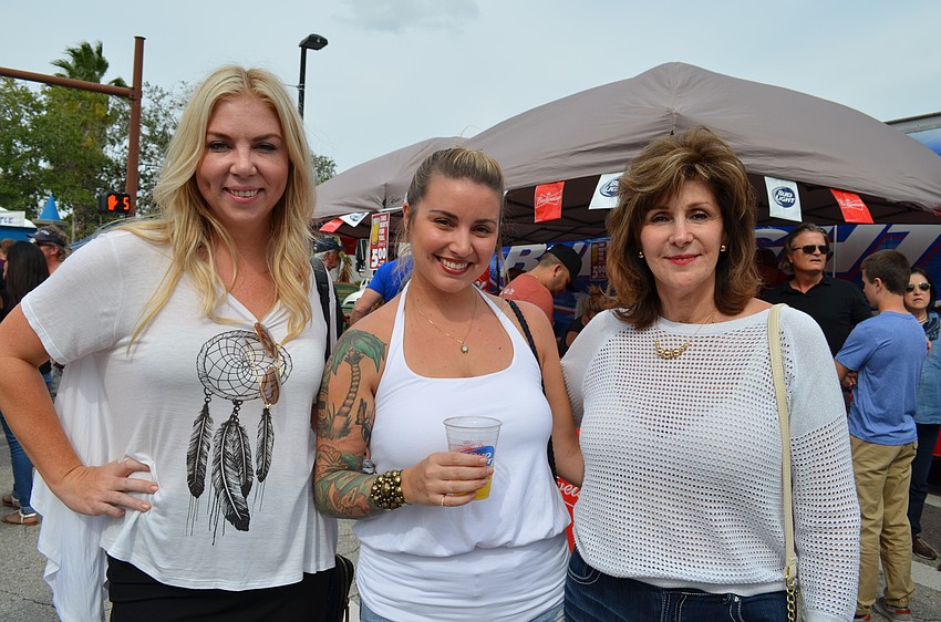 Sarah Macrae, Reva Holcombe and Joani Guttierrez