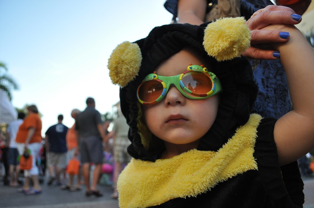 Children are encouraged to come in costume to Boo Fest for  trick or treating at sponsor booths and other festivities. File photo.
