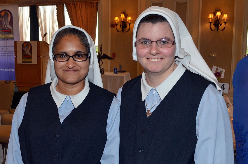 Sister Solana D’Cunria and Sister Clare Paine