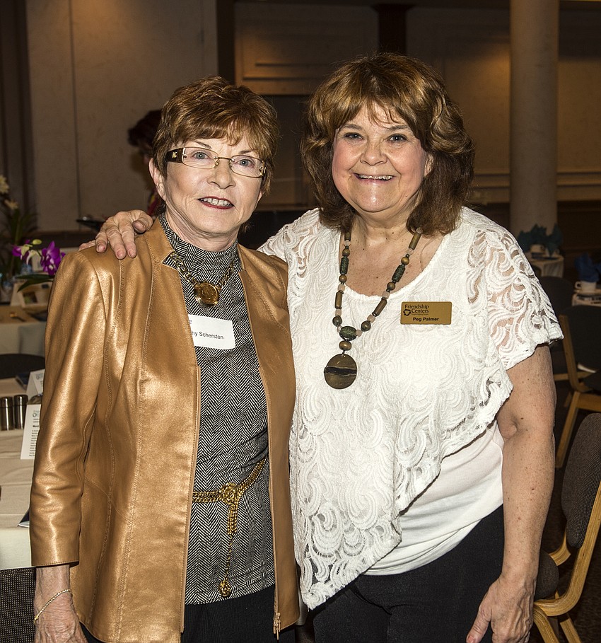 Kathy Schersten and Peg Palmer