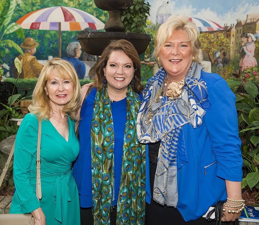 Debbie Maltese with Veronica Miller and Maribeth Phillips