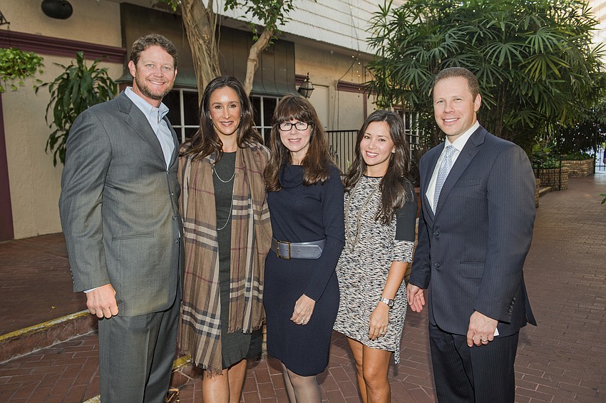 Kyle Snyder, Kelly Quigley, Victoria Snyder, Kathy Snyder and Chris Pinckney