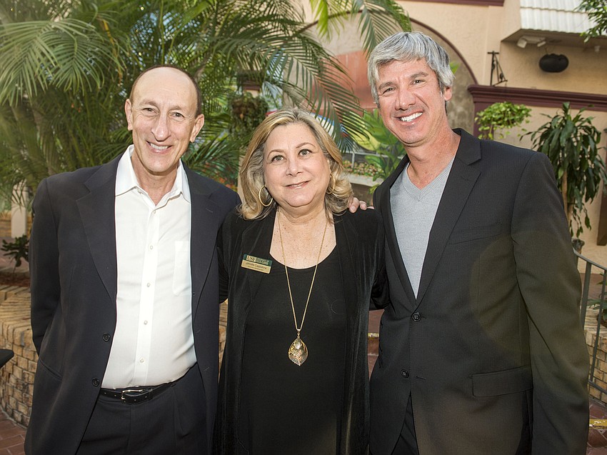 Bruce Udell with Johanette Cappadona and Tom Snyder