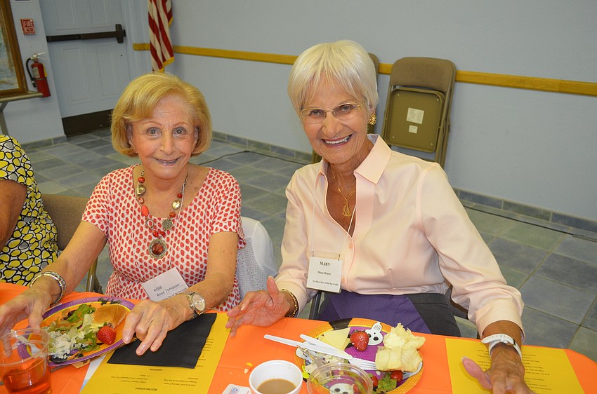 Rose Tomason and Mary Henry