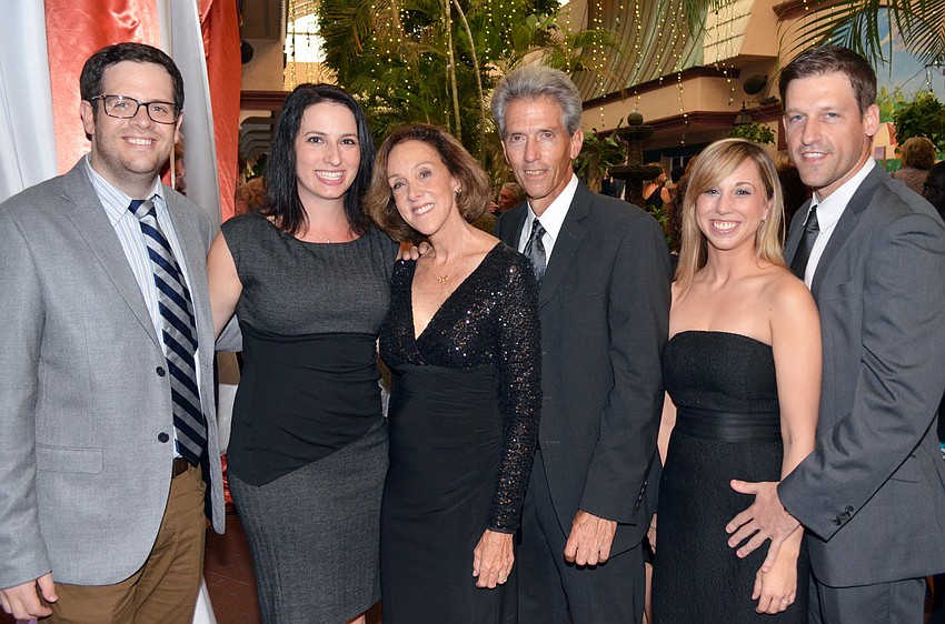 Daniel Hodous, Kyla Weiner, Co-Chair Deb Knowles Kabinoff, Erin Knievel and Adam Kabinoff