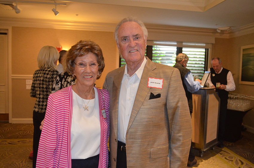 Patty Bowes and Jack Black