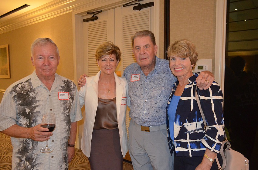 Richard Kuznich, Nancy McElmeel and Woody and Sue Wolverton
