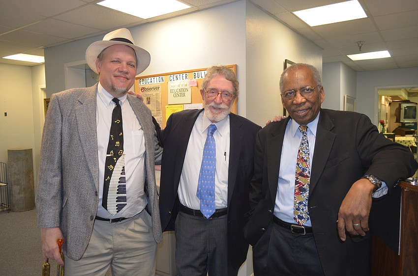 Kid Dutch, horns and vocal, Henry Blackburn, reeds, and John Lamb, string bass