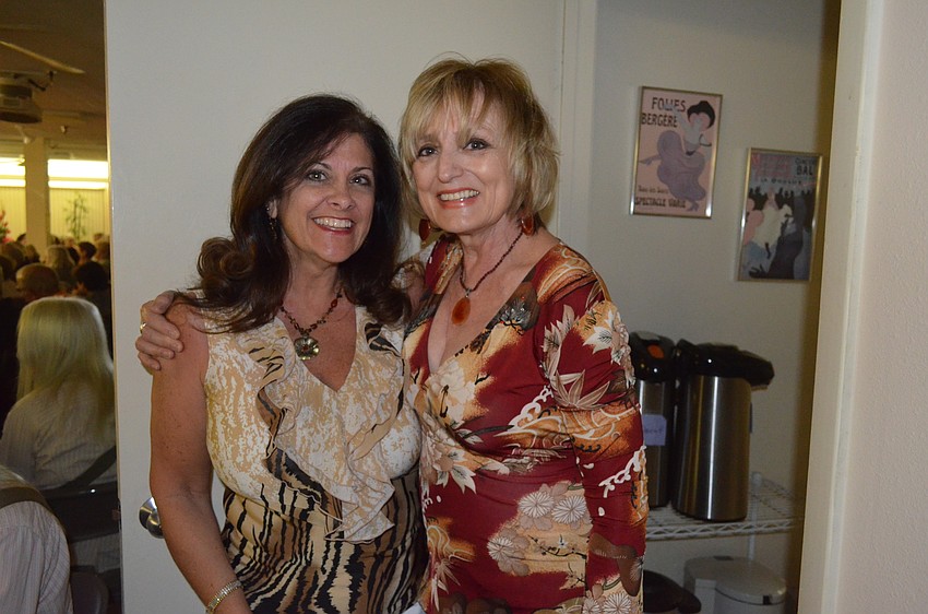 Jennifer Jordan and Education Center Executive Director Susan Goldfarb