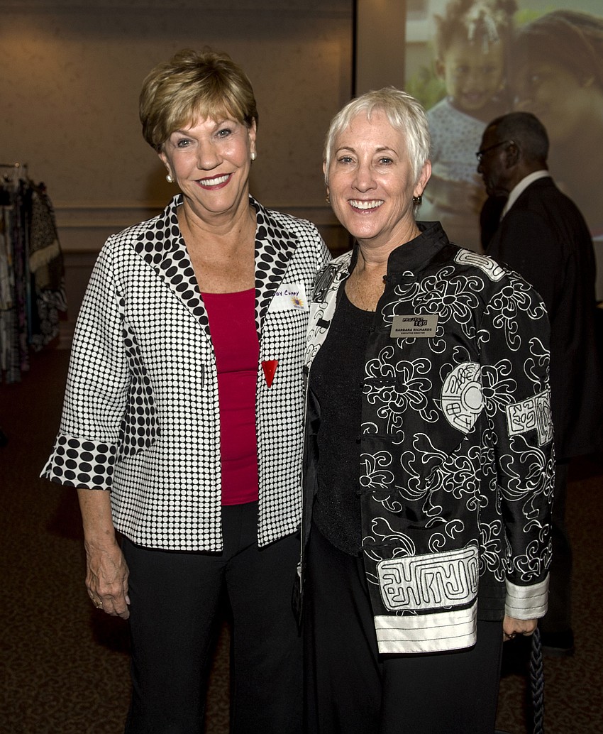 Judy Cuppy and Barbara Richards