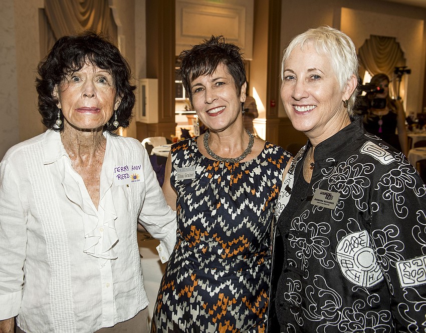 Terry Ann Reed, Elisa Graber and Barbara Richards