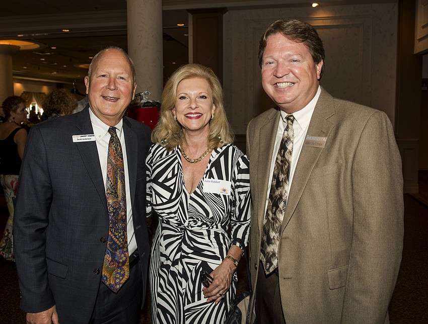 Scott Anderson with Julie Rydell and Mike Betzinger