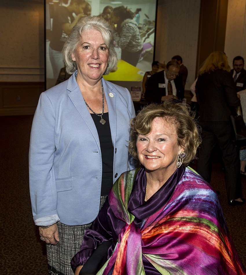 Mary Ann Young and Susan Olsen