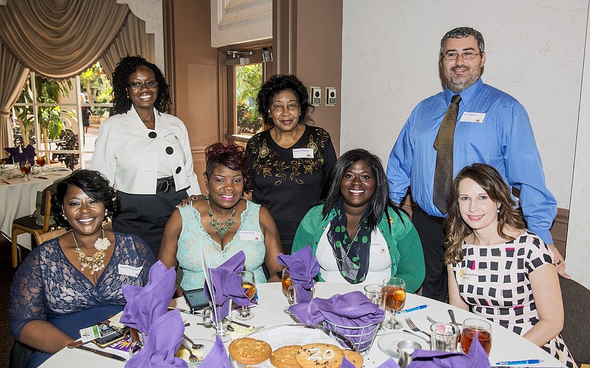 Katina McClinton, Robyn Donaldson, Pamela Green with Sheila Upshaw , Eric Johnson , Rosa Lee Thomas and Faraja Keyes