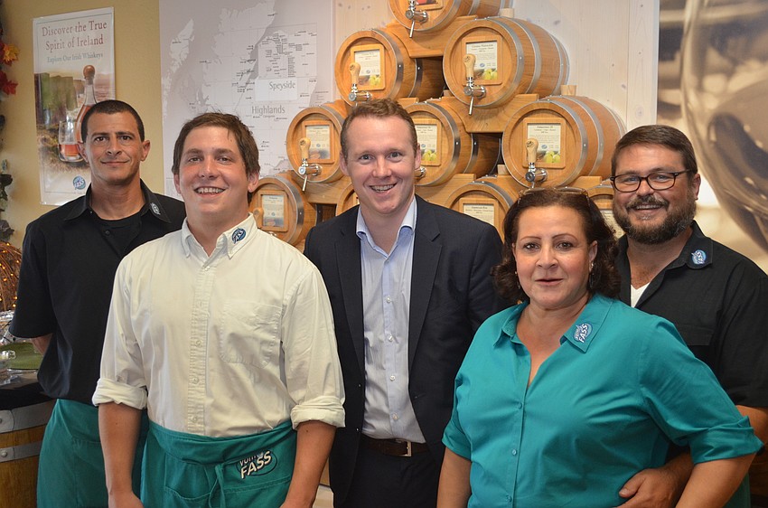 Michael Parra, Ben Meinon, Jack Teeling and Debbie and Robert Kay.