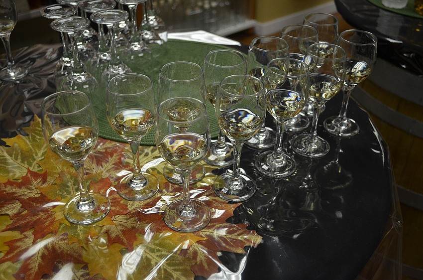 A sample lineup of Jack Teeling's  whiskey which has been aged over the course of 12 years.