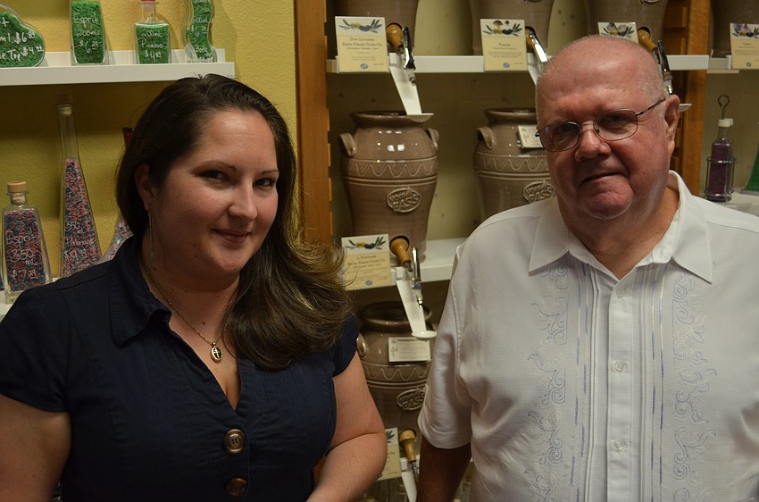 Samantha Slechta and John O'Connor