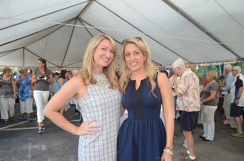 Ashley Hilton and Heather Schank