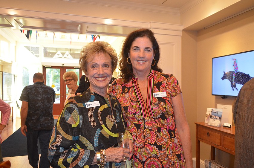 Karen Gallagher and Alice Sample