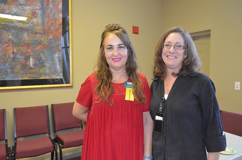 Penelope Mabrey, of SERVPRO of Bradenton, and Natalie Lickfield, of One Stop Cooling and Heating