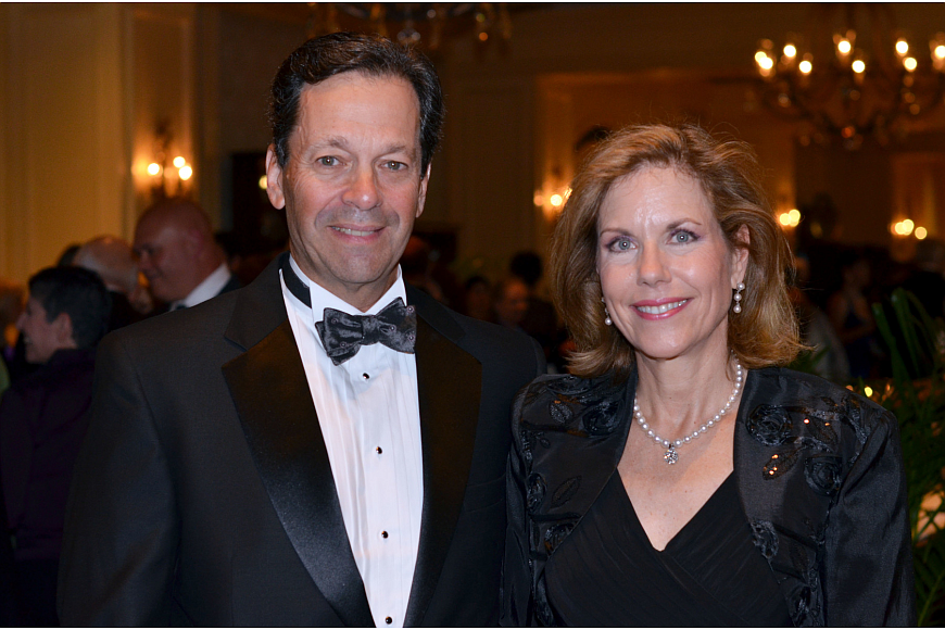 Scott and Jill Levine at the JFCS Gala in 2014.