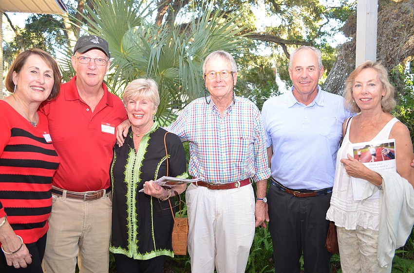 Members of the CMHS class of 1965 with their spouses: Diane and Mac Nalls, Barbie Brown Horton and Al Horton, Don and Mimmy Carlson.