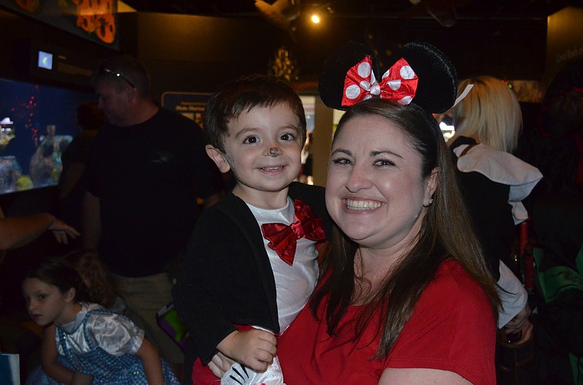 Braden, 2, and Jennifer Baker