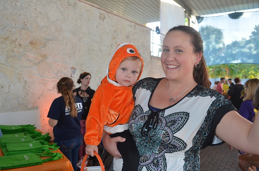 Ayden Scialabba, 2, and Jaime Castoral