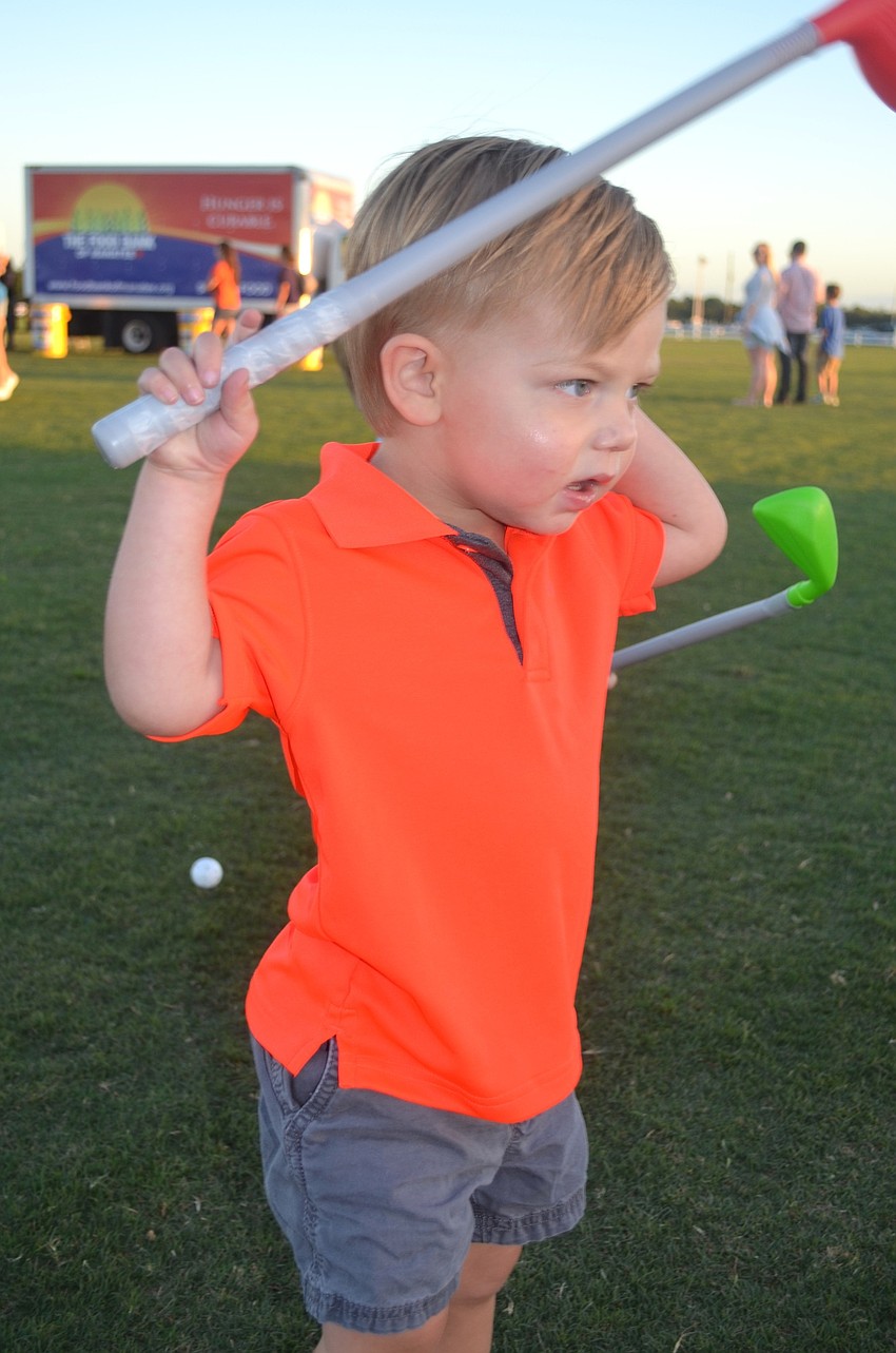 Hudson Richardson puts a new spin on miniature golfing.