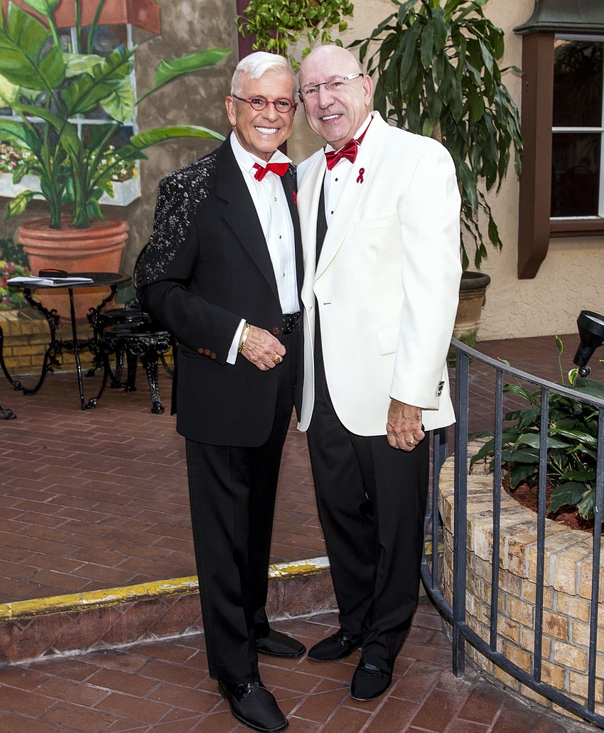 Emcees Bob Trisolini and Bob Nosal