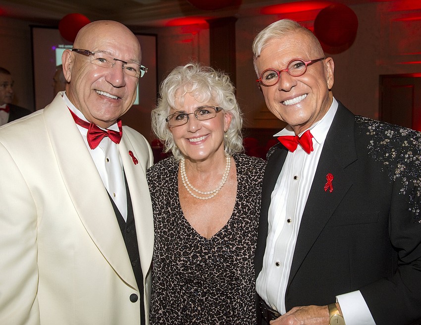 Bob Nosal with Maria Roles and Bob Trisolini