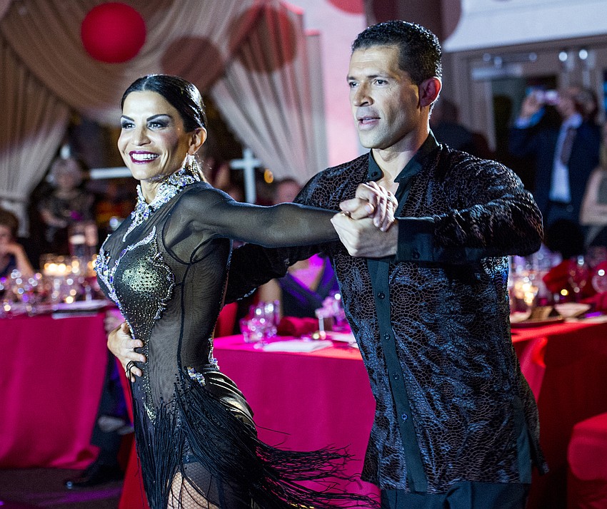 Dr. Janet Alberti Bailey and Luis Pena