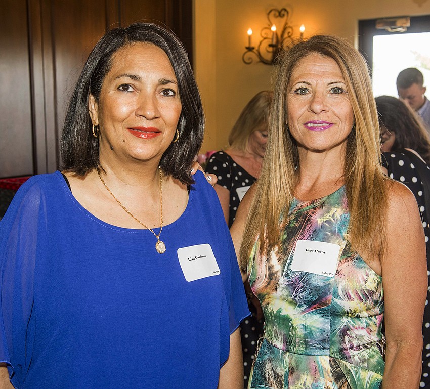 Lisa Calderon and Dora Morin