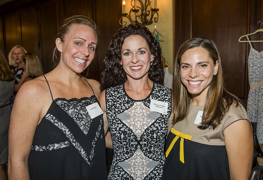 Angela Hyner with Shannon Burkhardt and Gina Benderson