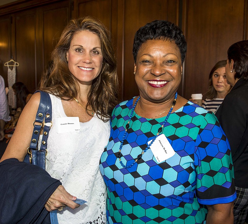 Connie Dumas and Johncyna McRae