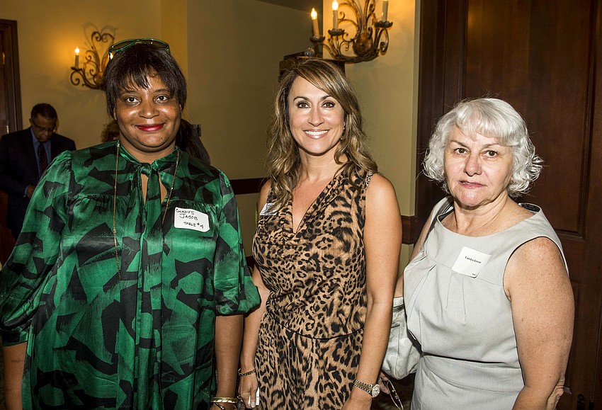 Gladys Jacob, Dawn Allen and Carolyn Greene