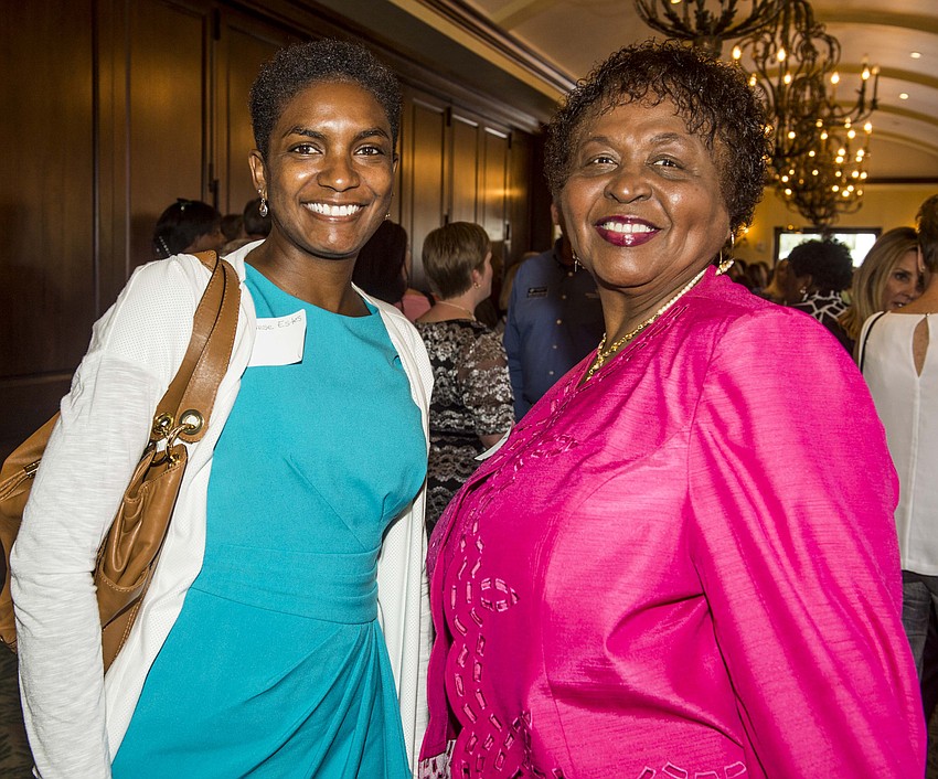 Catrese Estes and Barbara Harvey