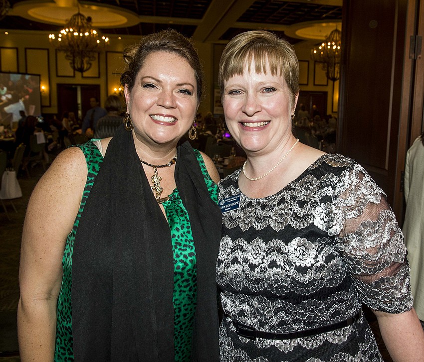 Veronica Miller and Dawn Stanhope