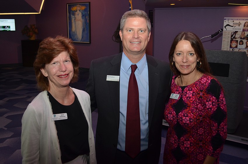 Debi Osborne, Paul Hudson and Andria Piekarz