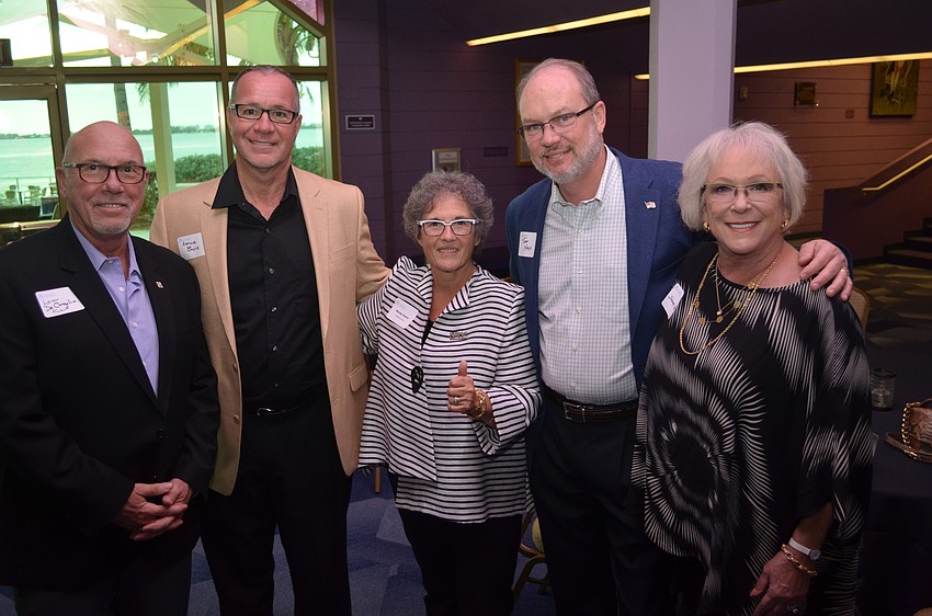 Lou De Cangelio, Arthur Bryce, Wendy Surkis and Tom and Sherry Koski