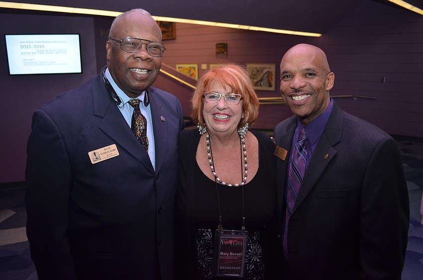 Willie Shaw, Mary Bensel and Marlon Brown