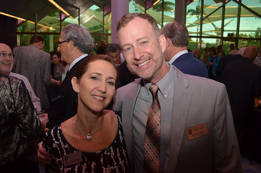 Michelle Bianchi Pingel and Jeffery Kin.