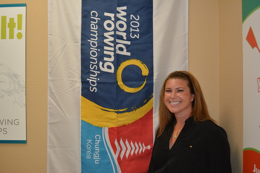 Meredith Scerba will try to recruit more than 1,000 volunteers from the area to help run the 2017 World Rowing Championships at Nathan Benderson Park.